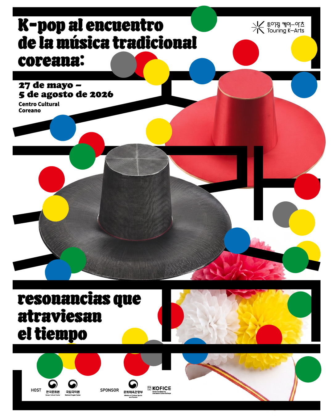Flyer Muestra K-pop